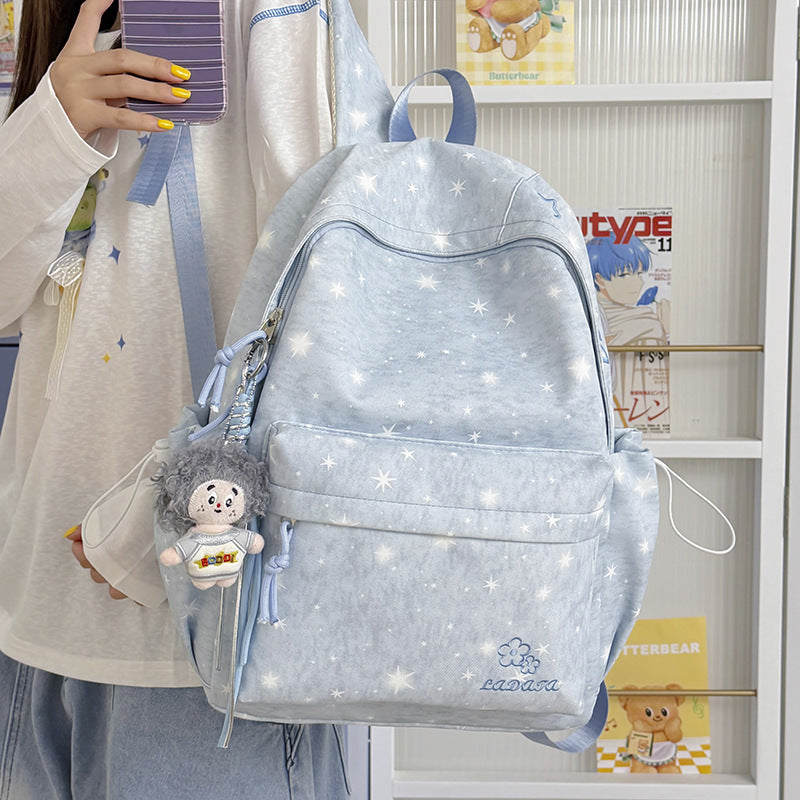 Cute Star-Patterned Backpack Kalsten