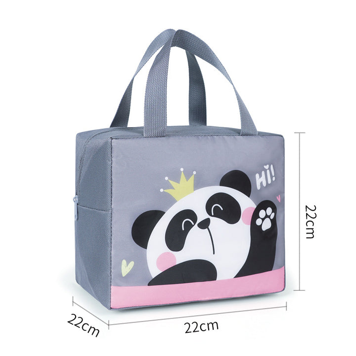 Insulated Flamingo Print Lunch Cooler Bag Kalsten