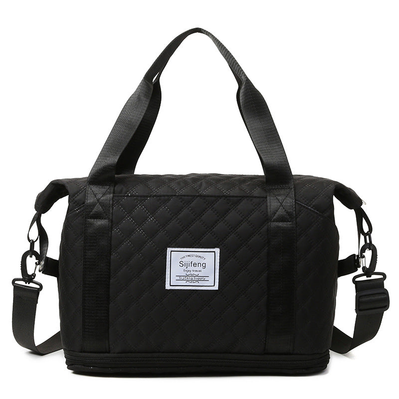 Quilted Travel Weekender Duffle