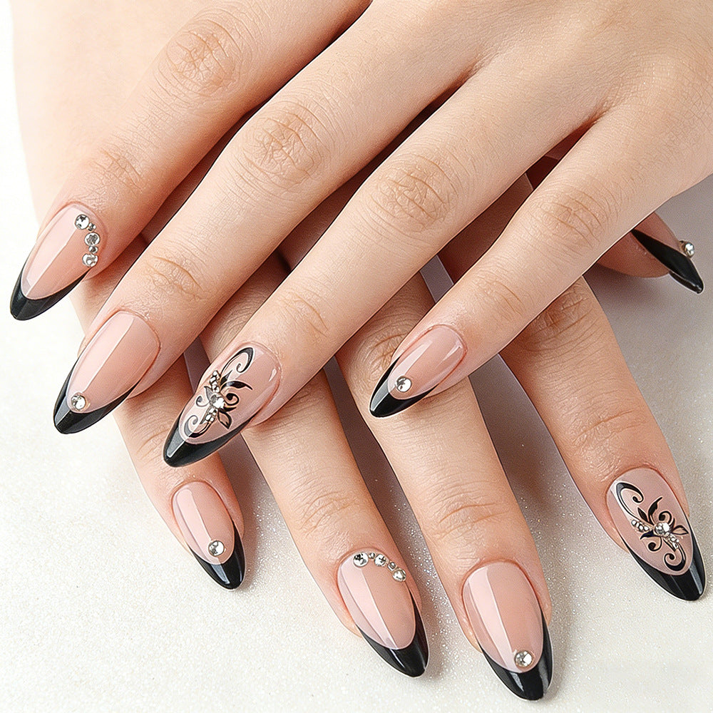 Elegant Sculpted Stiletto Press-On Nails Kalsten