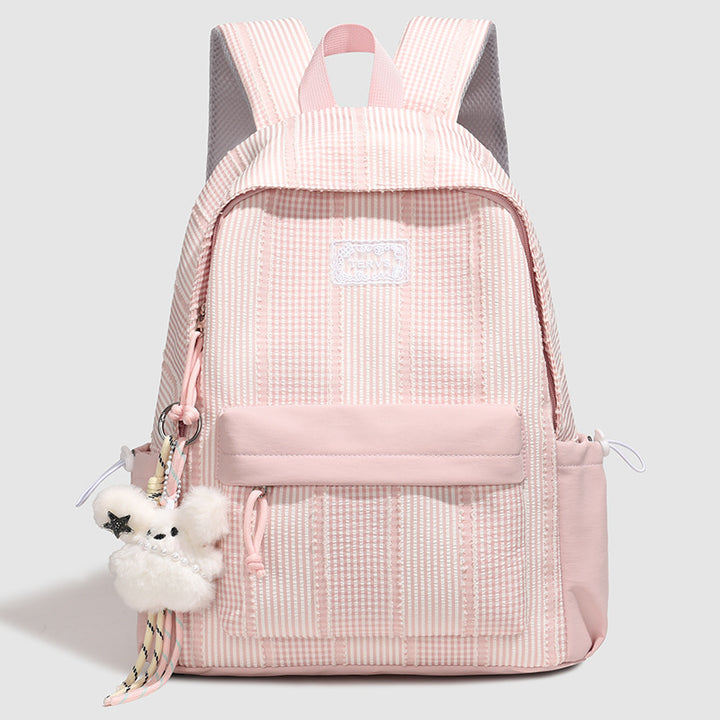 Stylish Striped Design Backpack Kalsten