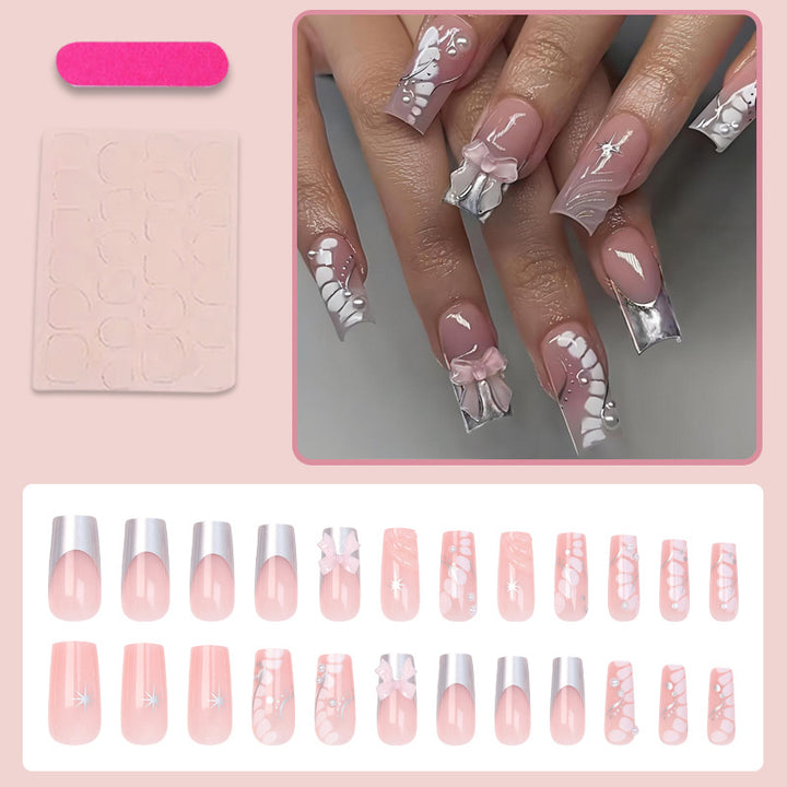 Acrylic nail set with elegant accents Kalsten