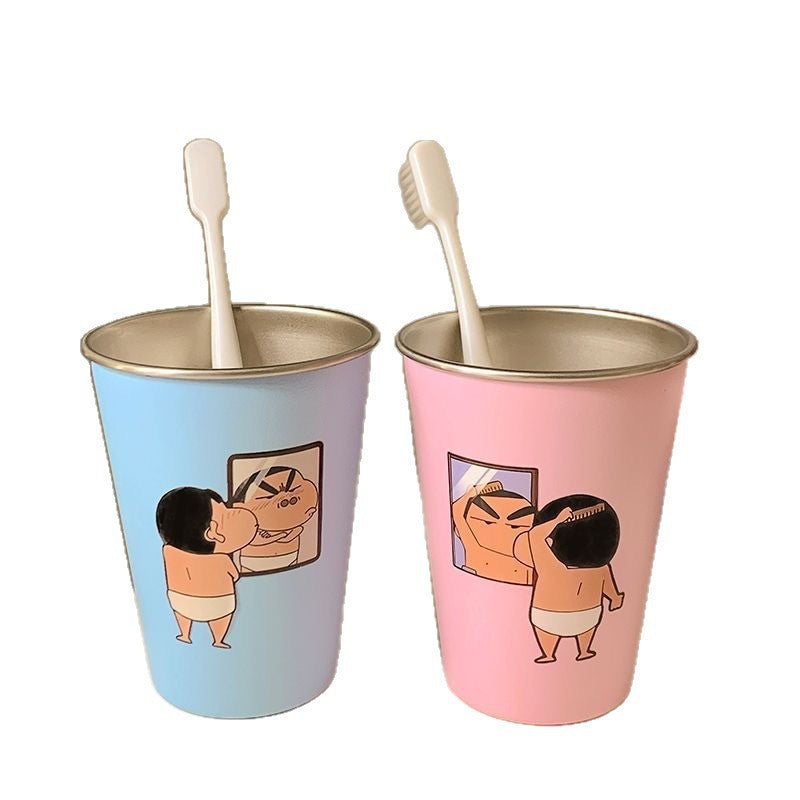 Funny drinking cup with humorous illustration design Kalsten