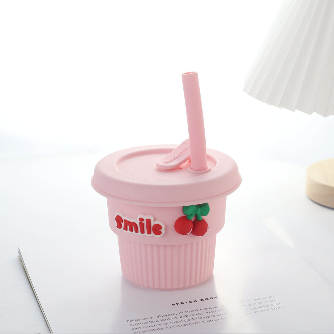 Women's creative silicone drinking cup with funny designs Kalsten