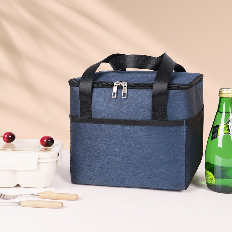Insulated cooler bag with double-protected zipper Kalsten
