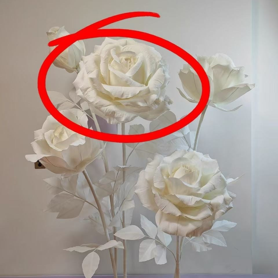 Elegant Decorative Paper Rose Arrangement