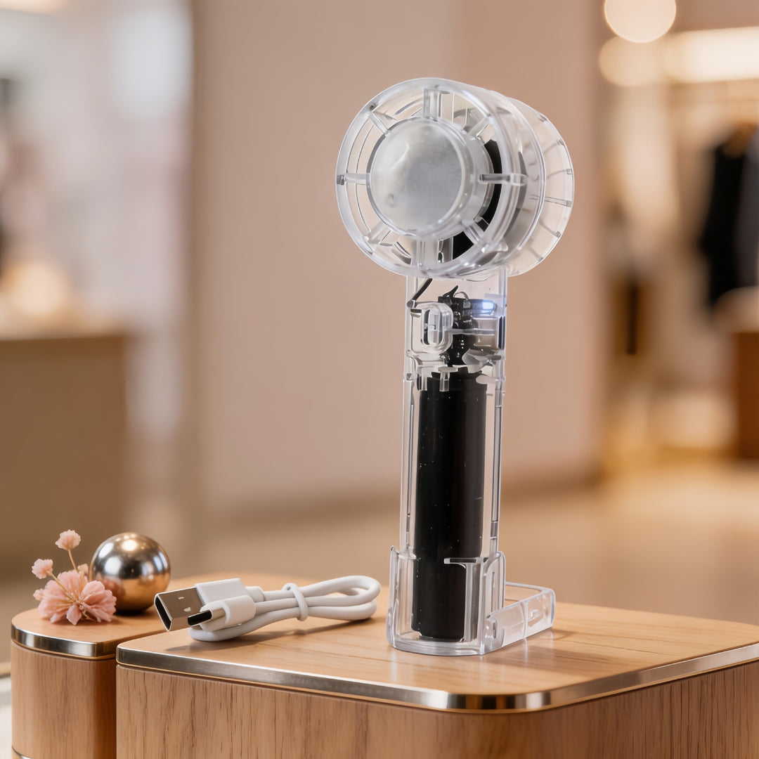 Women portable USB fan with innovative design Kalsten