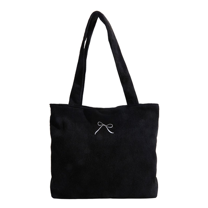 Casual Corduroy Tote