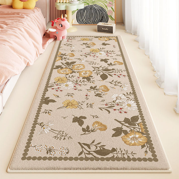 Floral Design Area Rug
