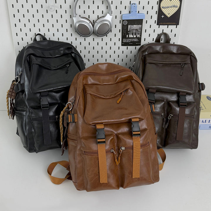Durable Leather Backpack Kalsten