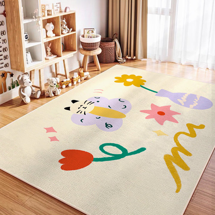 Playful Animal-Themed Area Rug Kalsten