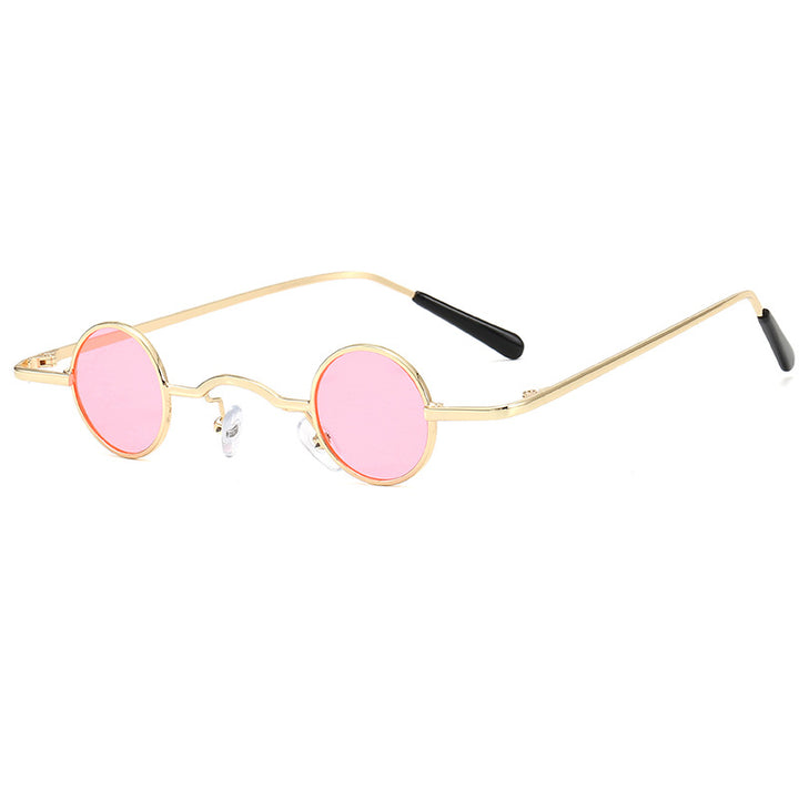 Women's fashionable round glasses with intricate metal frame Kalsten