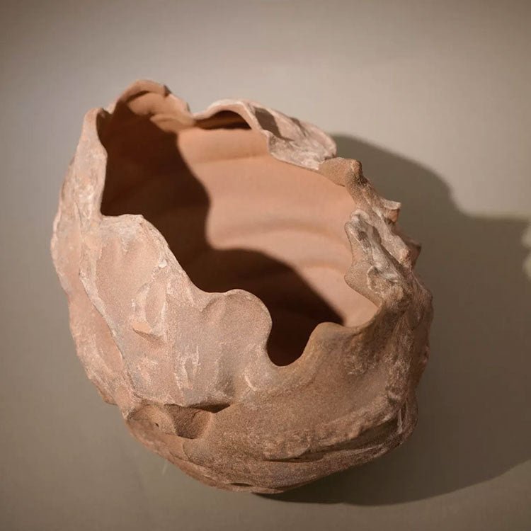 Organic Shaped Decorative Planter