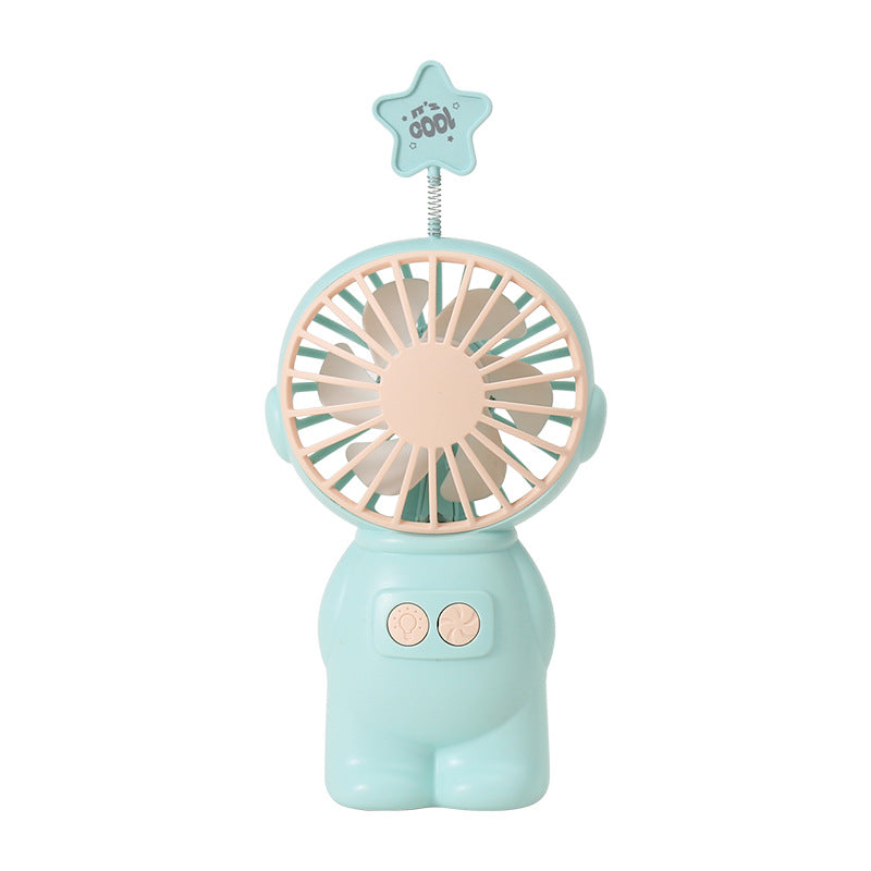 Women Portable Hand Fan in Playful Figure Design Kalsten