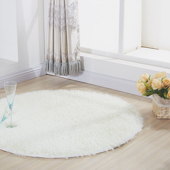 Plush Round Area Rug Kalsten 1790150822