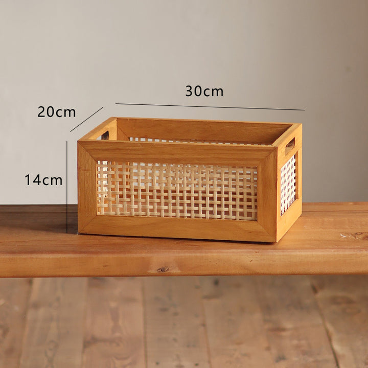 High-quality storage basket made of natural material Kalsten