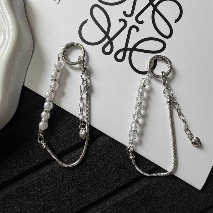 Elegant Beaded Charm Keychain Kalsten 1790134943