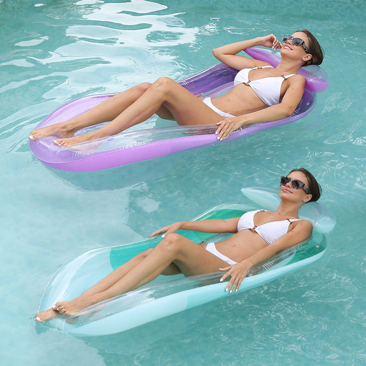 Women Inflatable Lounge Chair with Breathable Mesh Surface Kalsten