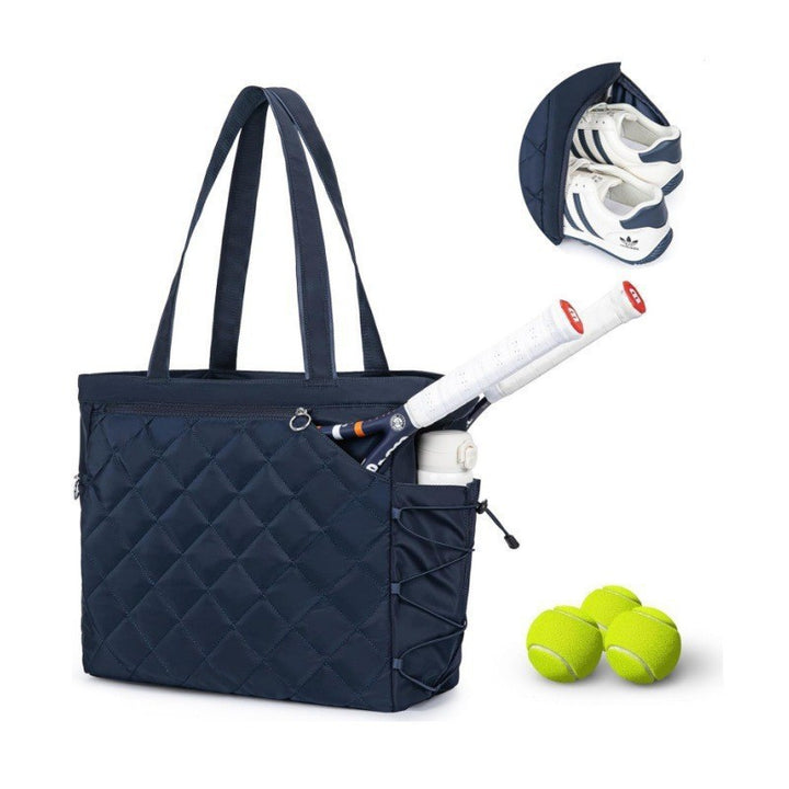 Quilted Tennis Tote Bag Kalsten