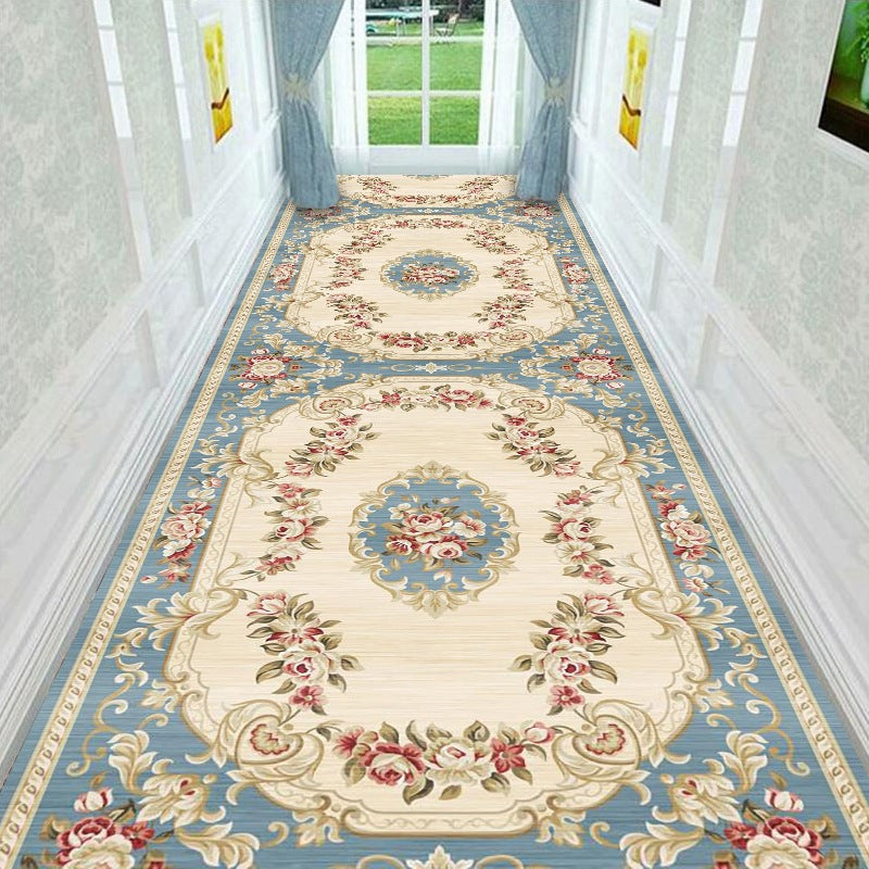 Vintage Floral Design Runner Mat Kalsten