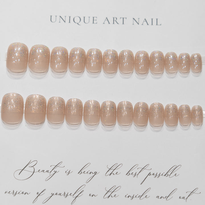 Sparkling Nail Art