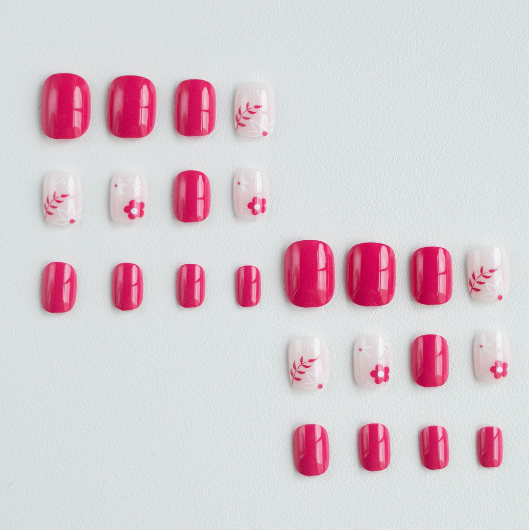 Floral Nail Art Kit