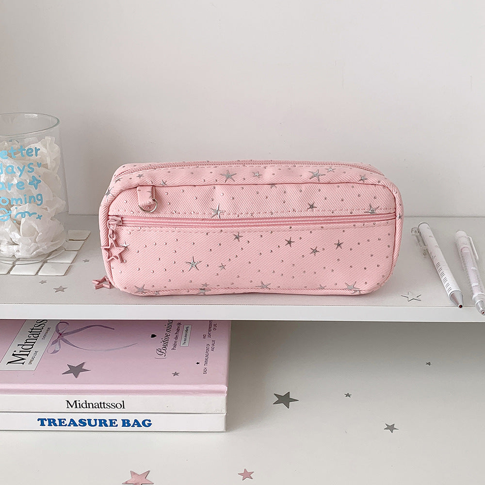 Star Pattern Pencil Case