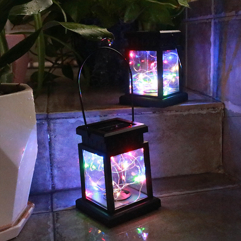 Solar Hanging Lantern With Realistic Flickering Flame LED Candle And Waterproof Outdoor Design Kalsten