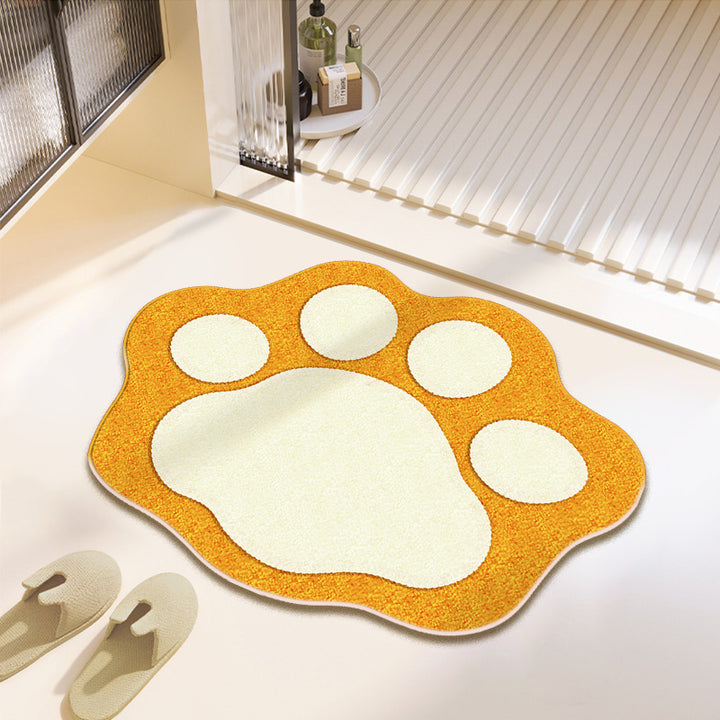 Fun Paw Print Bath Mat Kalsten