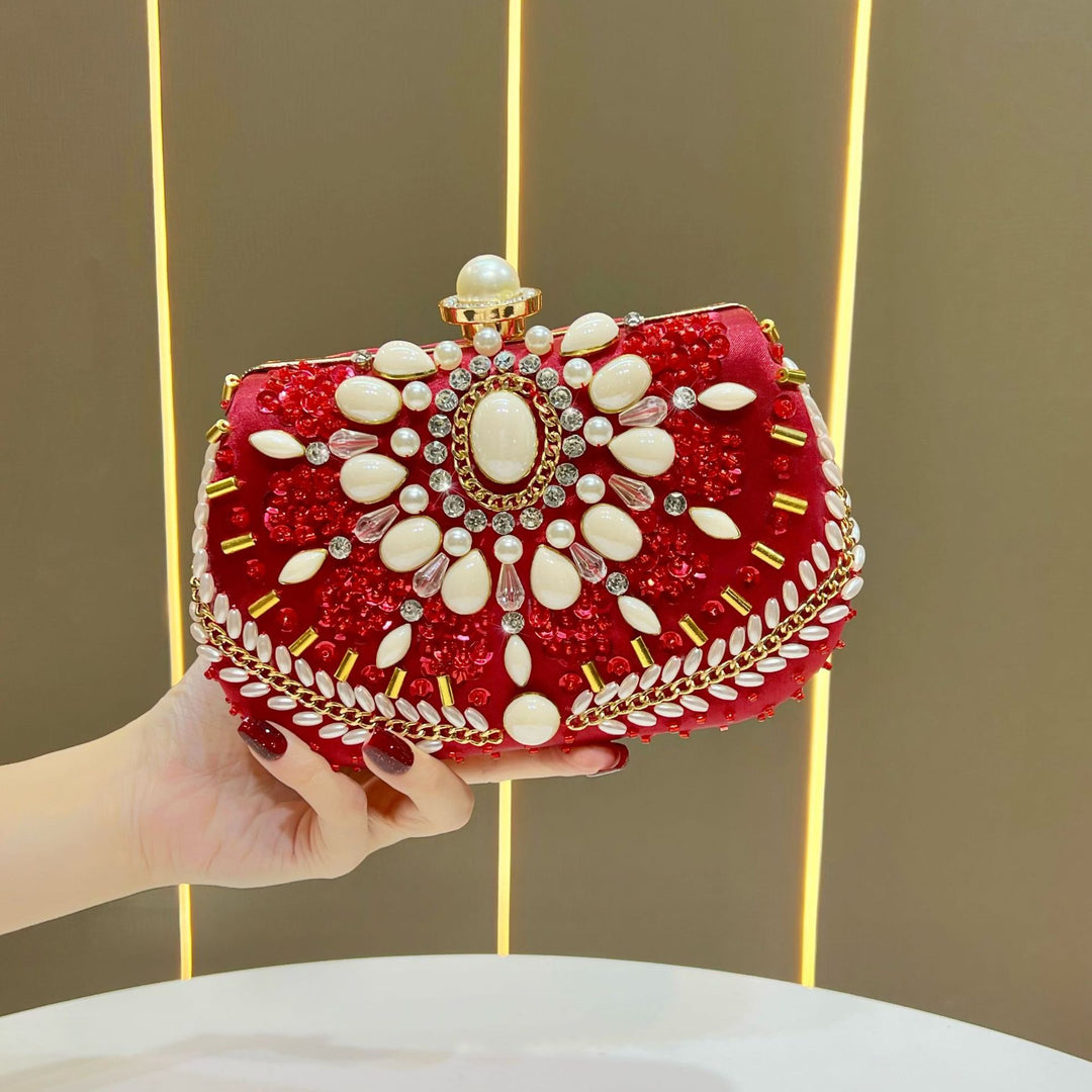 Ornate Decorative Evening Clutch