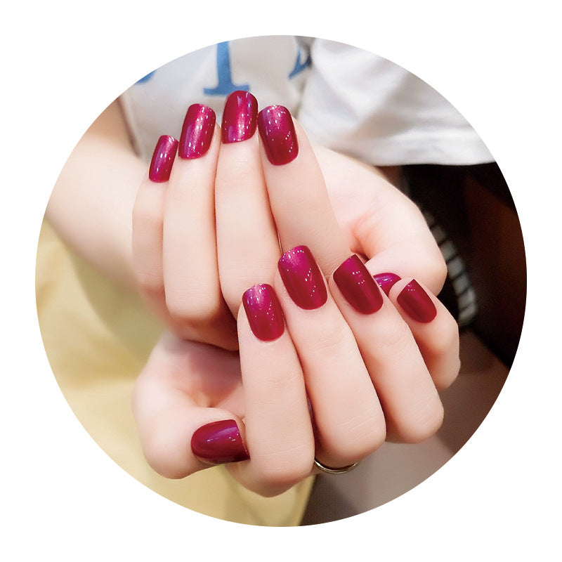 Luxurious Glossy Press-On Nails Kalsten