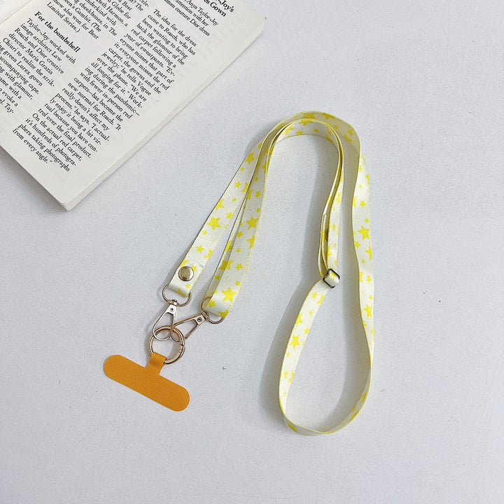 Decorative Star Pattern Lanyard Kalsten