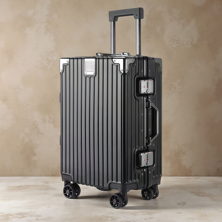 Hard Shell Trolley With Double Safety Lock And Silent 360-Degree Wheels Kalsten