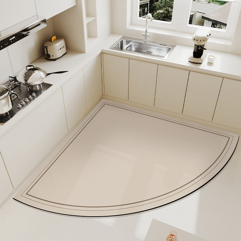 Heart-Shaped Kitchen Mat