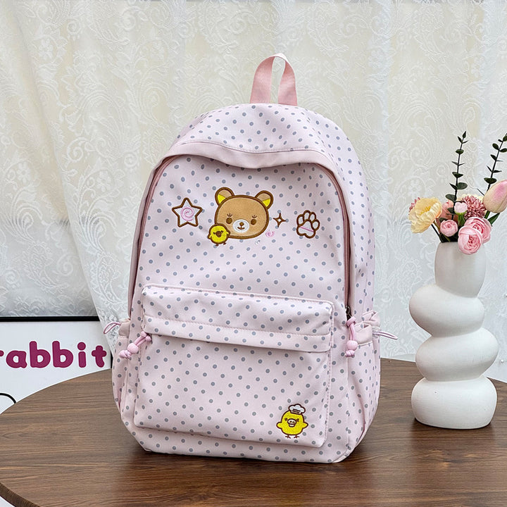 Cute Illustrated Animal-Themed Backpack Kalsten