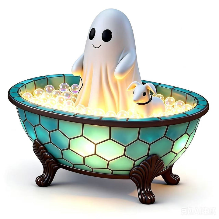 Decorative Ghost Bath Figurine Kalsten