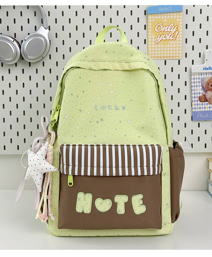 Star Print School Backpack Kalsten