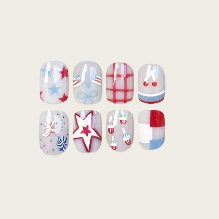 Creative nail art with summer motifs Kalsten