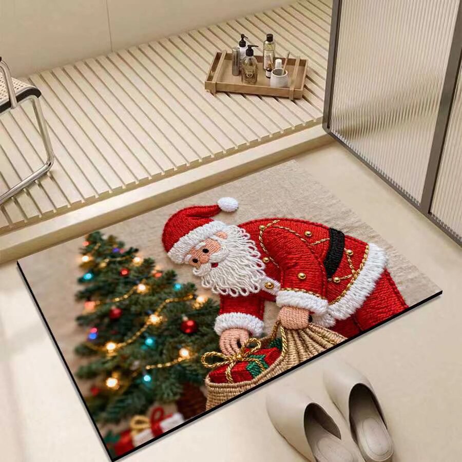 Christmas-Themed Entrance Mat Kalsten