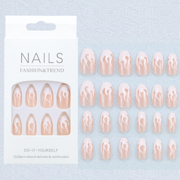 Artistic Graphic Press-On Nail Set Kalsten