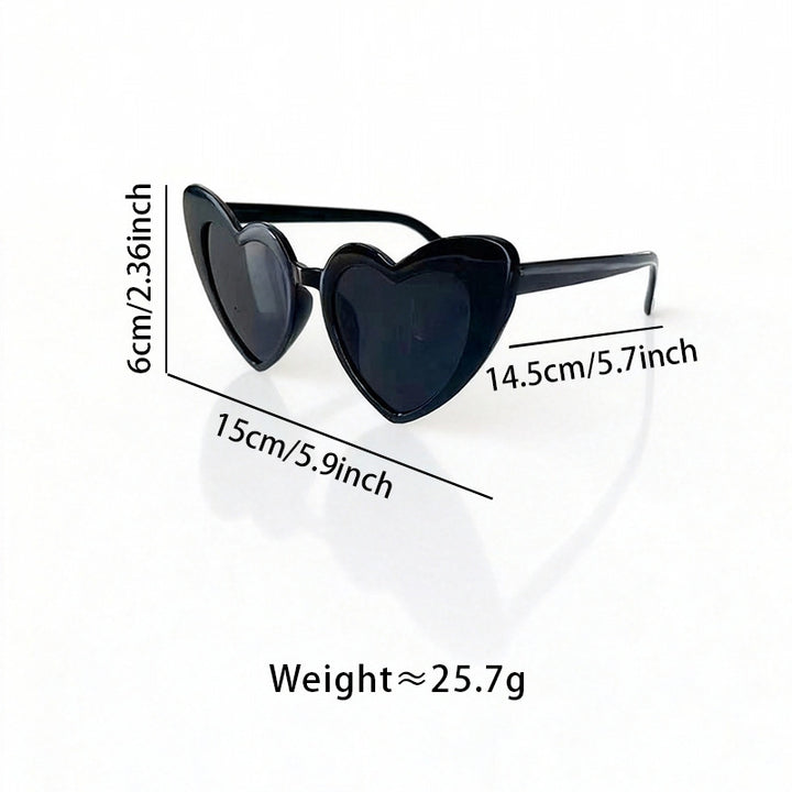 Vintage Heart-Frame Sunglasses Kalsten