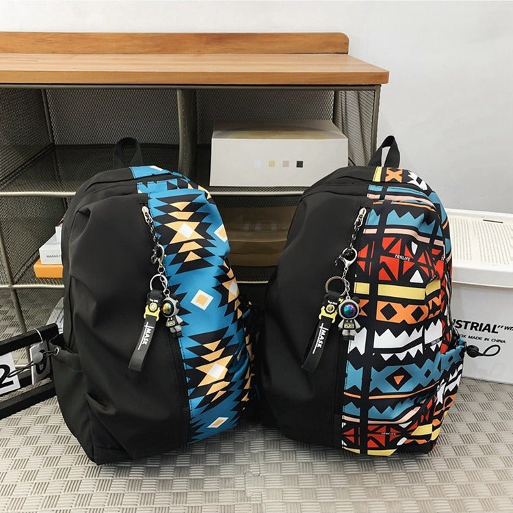 Graphic Print Backpack Kalsten