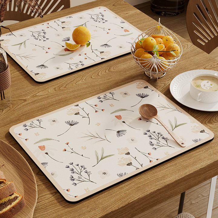 Decorative Vegetable-Themed Table Mat Kalsten