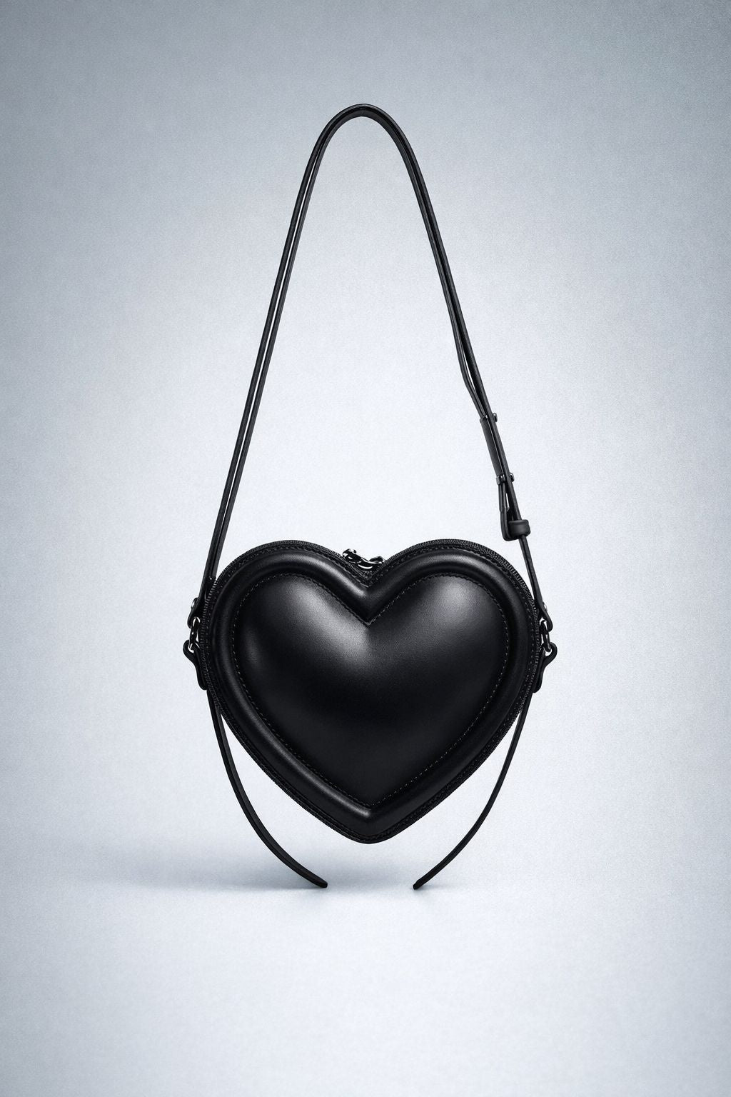 Heart-Shaped Crossbody Bag