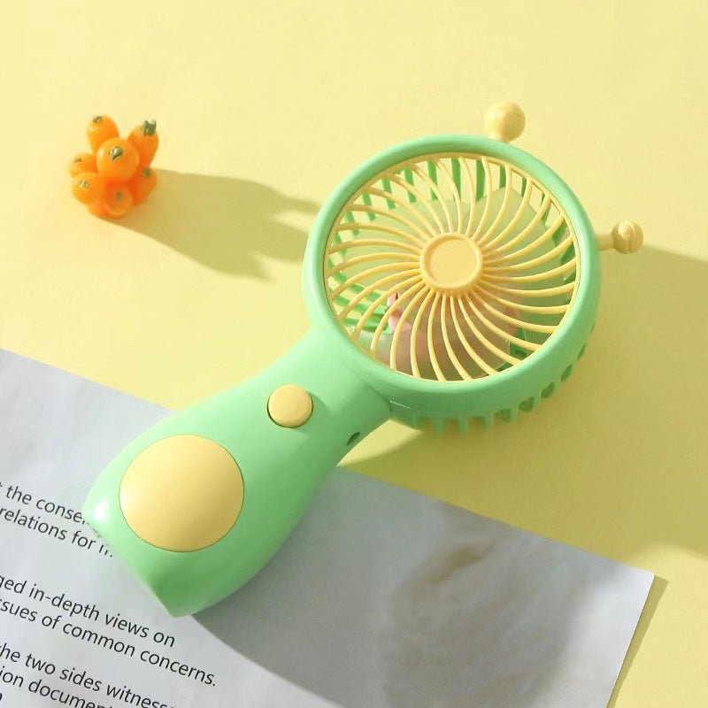 Women's Portable Hand Fan with Pony-Shaped Design Kalsten