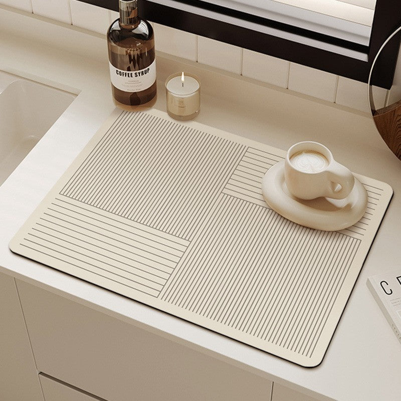 Modern Kitchen Counter Mat