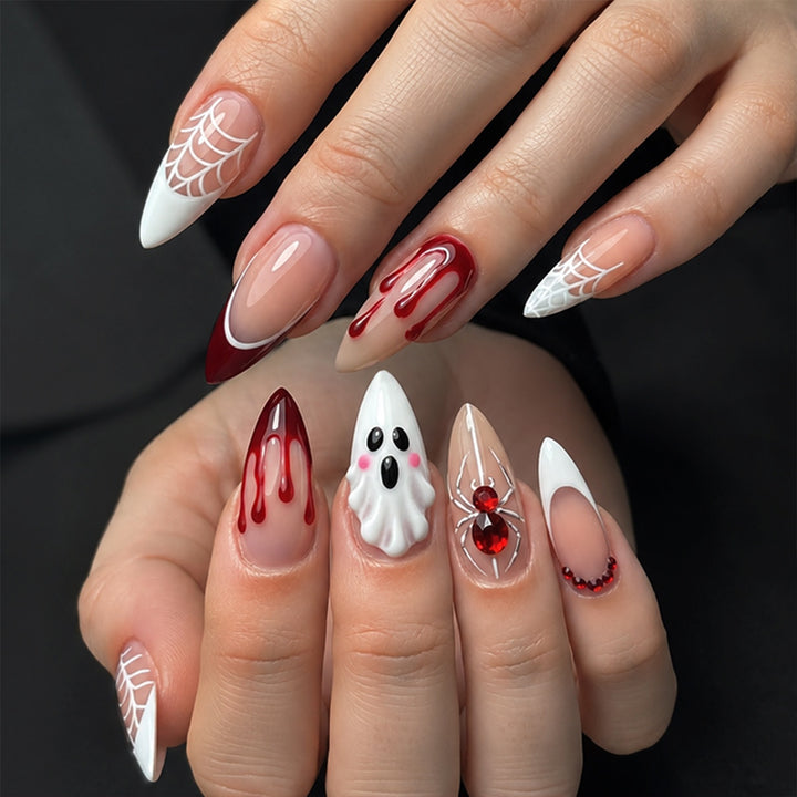 Halloween inspired art nail set Kalsten