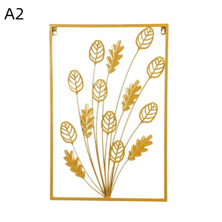 Floral Metal Wall Artwork Kalsten