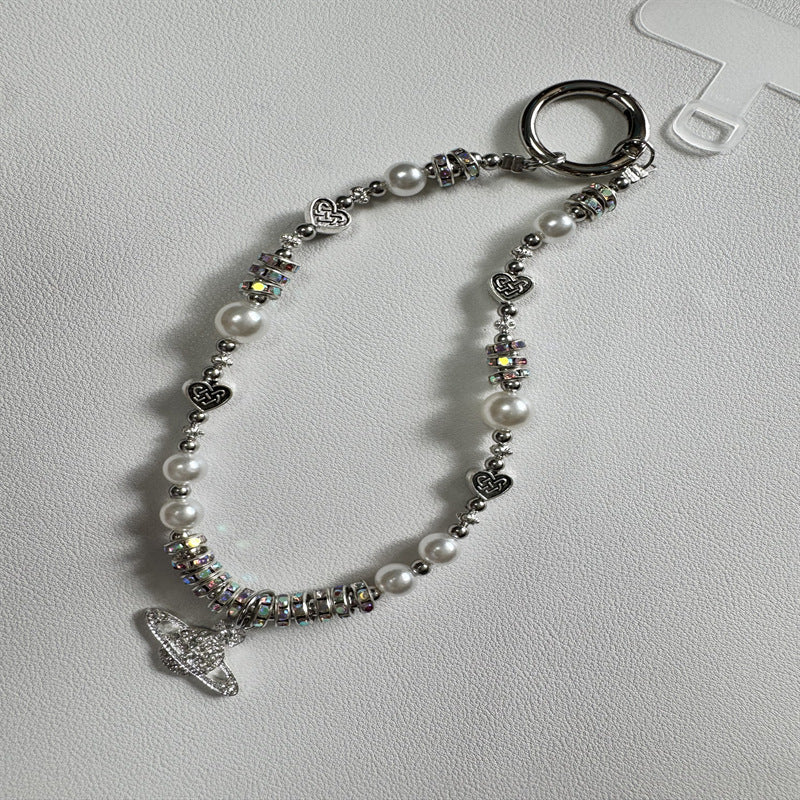 Decorative Pearl Charm Keychain Kalsten