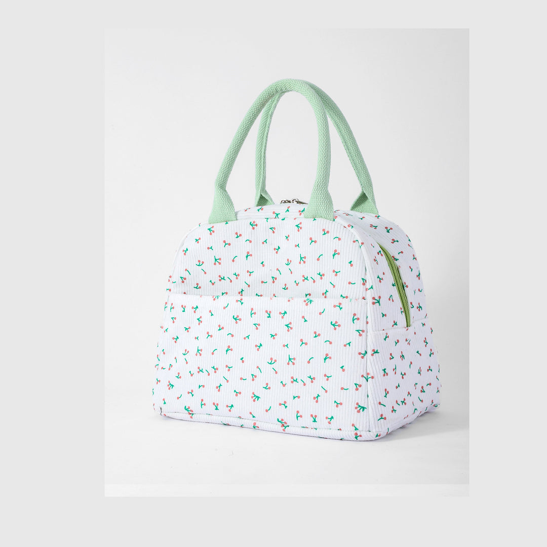 Insulated Floral Lunch Bag